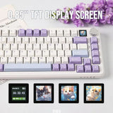 AJAZZ Ak820max Mechanical Keyboard Side Carved Gasket 75 Keys E-sports Keyboard Customize