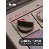 8BitDo Retro Mechanical Keyboard Supports Calculator Mode Bluetooth/2.4G/Wired Led Display for Windows and Android Customized