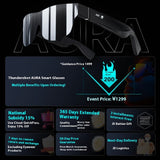 ‌ThundeRobot Aura AR Intelligent Glasses with 600-Degree Adjustable Vision‌