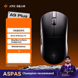 ATK A9 Ultra Dual 8K Wireless  Mouse Wired/Bluetooth Wireless /Star Flash Three-mode  PAW3950