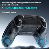 ThundeRobot G80 Raicuter Wireless Gaming Controller Tri-Mode HD Voice Coil Actuator Force-Switching Joystick