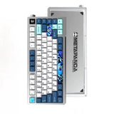 Metaphyuni PD75M mechanical keyboard aluminum alloy RGB wireless  5000mAh hot exchange