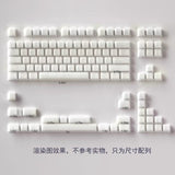 Wenshao White Jade Keycaps Aifei Keycaps ATK68 Keycaps Wooting Keycaps Translucent Keycaps