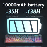 AJAZZ AK980 V2 Wired Mechanical Keyboard Three-mode Hot-swappable
