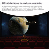 RayNeo GT Max XR Smart Glasses 3D Dolby Vision 267 Inch Giant Screen Native Zone 360