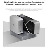 Beelink Multifunktionale EX-Dockingstation 600-W-Stromversorgung PCle x8 verlustfreie externe Desktop-unabhängige Anzeige erweiterbare Netzwerkkarte 