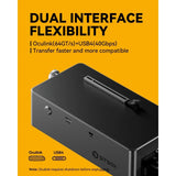 GTBOX G-DOCK EGPU docking station with OCulink Port Built-in Huntkey 800W Power Supply Supports TGX interface hot-swap（No Graphics Card）