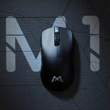 Monka M1Pro MAX Wireless Mouse Tri-mode Bluetooth Mouse PAW3395 Sensor Nordic 52833 Chip Gaming Mouse