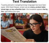 Rokid AI Glasses with Display Camera Translation for iOS Android Phone