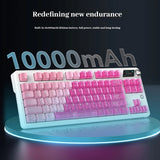 AJAZZ MK87 Mechanical Keyboard Tri-mode Gasket Structure Hot Swap