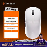 ATK A9 Ultra Dual 8K Wireless  Mouse Wired/Bluetooth Wireless /Star Flash Three-mode  PAW3950