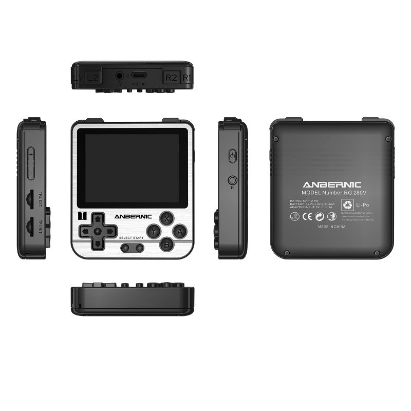 ANBERNIC RG280V Retro Game Console 16G/64G-5000 Games 2.8Inch IPS Screen Retro Portable Mini Handheld