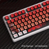 Asuka Themed Keycap 122 Keys Oem Height Pbt Material