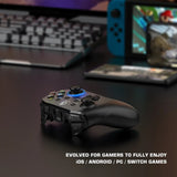 GameSir T4 Pro 2.4G Wireless Game Controller Bluetooth Gamepad with 6-axis Gyro for Nintendo Switch Android iPhone PC Joystick