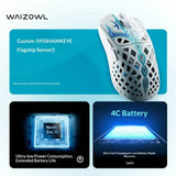 Waizowl Triaina Wireless Gaming Mouse Magnesium Alloy PAW3950
