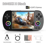 ANBERNIC RG40XX H Handheld-Spielkonsole Linux 64-Bit-System 4,0-Zoll-IPS-Bildschirm Joystick RGB-Beleuchtung 