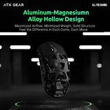 ATK FIERCE X Gaming Mouse PAW3950 Ultra Sensor 8K Polling Rate Aluminum Magnesiumn Alloy Lightweight Mice Customize E-sports