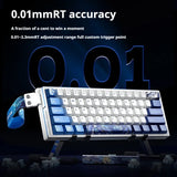 ATK LEV Edge 60 Co Branded Wired Mechanical Keyboard E-Sports Magnetic Switch 8k Aluminium Alloy Low Latency