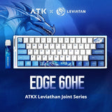 ATK LEV Edge 60 Co Branded Wired Mechanical Keyboard E-Sports Magnetic Switch 8k Aluminium Alloy Low Latency