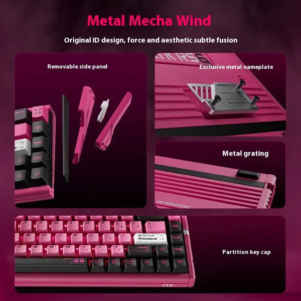 ATK RS6 Magnetic Switch Mechanical Keyboard Aluminium Alloy Hot