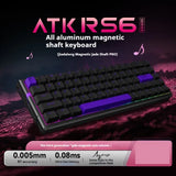 ATK RS6 Magnetic Switch Mechanical Keyboard Aluminium Alloy Hot Swap 8000Hz 0.005mmRT