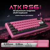 ATK RS6 Magnetic Switch Mechanical Keyboard Aluminium Alloy Hot Swap 8000Hz 0.005mmRT