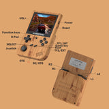 Abernic RG351V Retro Game Consoles Dual TF Card 128G 3.5'' IPS   3900mAh PSP GBC 2500+