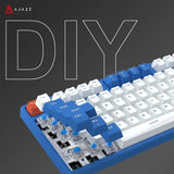 Ajazz Ak871 2.4G Wireless Gaming Mechanical Keyboard 87 Keys Hot-Swappable Bluetooth PBT Keycaps