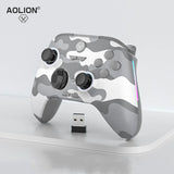 Aolion Wireless Bluetooth Hall Remote Stick Trigger Game Controller Dual Vibration Pc Steam Switch Nintendo