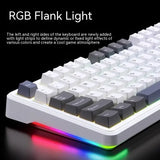 Aula F87 PRO Mechanical Keyboard 3 Mode 2.4G USB Bluetooth  Tri Mode Wireless Keyboard 87 Key Hotswap RGB PBT