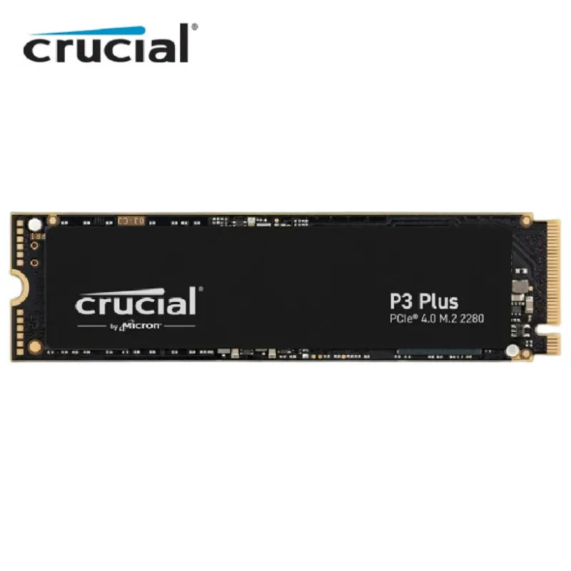 Crucial  NVMe SSD P3 Plus PCIe 4.0 500GB 1T 2TB  M.2 2280 Gaming solid state drive up to 5000MB/s For PC Laptop