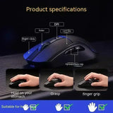 Dareu A950 Wireless Mouse 3-Mode Paw3395 Sensor RGB 88g Lightweight Ergonomics Bluetooth 2.4G Customized