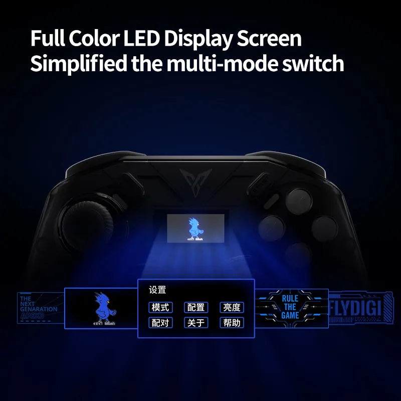 Flydigi Apex Series 3  Elite Gaming Controller Support: Windows / Switch / Android / MFi Apple Arcade Games / Cloud Gaming