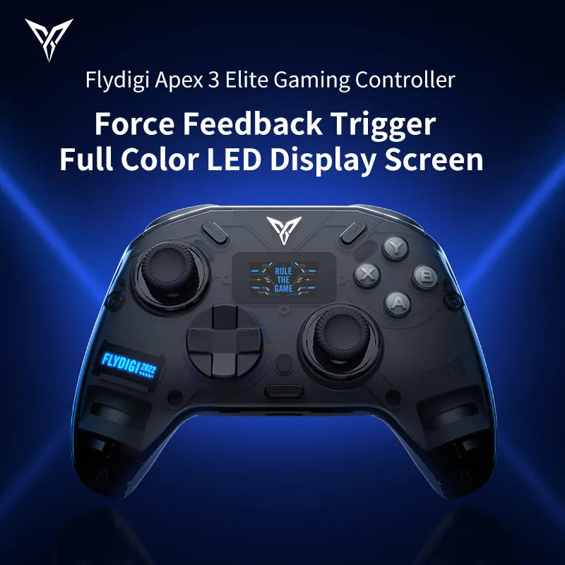 Flydigi Apex Series 3  Elite Gaming Controller Support: Windows / Switch / Android / MFi Apple Arcade Games / Cloud Gaming