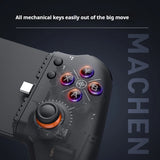 Machenike GP5 Dual-Mode Bluetooth Wired Controllers 6-Axis Somatosensory Hall Linear Trigger Dual Vibration