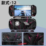 Stickers Cover Case for Onexplayer 2 Pro Carton Decals Full Cover Side Magnetic Keyboard