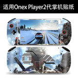 For Onexplayer 2 Carton Decals Gaming Handheld Full Cover Side Sticker Onexplayer2 One X Player Case Protective Film