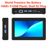 Higole 2 Pro Mini PC 5.5'' N5095  Windows 11 WiFi5 BT5.0 Touch Screen Tablet 2500mAh Desktop Industrial Computer