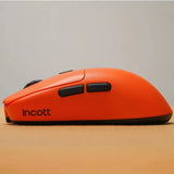 Incott Ghero/Ghero Pro Wireless Mouse Paw3395 8k Return Rate Rgb Dual Mode