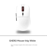 Incott Ghero/Ghero Pro Wireless Mouse Paw3395 8k Return Rate Rgb Dual Mode