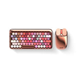 LOFREE DOT „Blossom“ Mechanische Tastatur Roségold Bloom Version Teewelle Kabellos 5.1 Bluetooth 