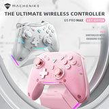 MACHENIKE G5Pro Max Wireless Gaming Controller With Charging Dock RGB Hall Effect Joystick Trigger