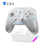 MACHENIKE G5Pro Max Wireless Gaming Controller With Charging Dock RGB Hall Effect Joystick Trigger