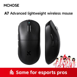 MCHOSE A7 Ultra Wireless Gaming Mouse Bluetooth PAW3950 26000DPI Optical Sensor 8KHz Light Weight