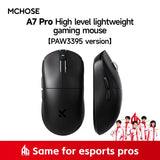 MCHOSE A7 Ultra Wireless Gaming Mouse Bluetooth PAW3950 26000DPI Optical Sensor 8KHz Light Weight