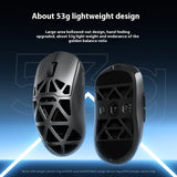 MCHOSE AX5 V2 Wireless Gaming Mouse Tri-mode Magnesium Alloy Paw3950 Sensor Dual 8k Polling Rate Lightweight