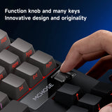 MCHOSE G87 Customized Mechanical Keyboard Gasket Structure Wireless Tri-mode Knob 10000mAh Hot Swap RGB E-sports