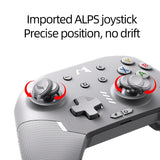 MOBAPAD Huben M9 Pro Multi Template 2.4G  Game Controller ALPS Joystick For Nintendo Switch PC Android iOS Gamepad