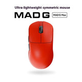 Madlions Mad G Max Kabellose Maus 8k Paw3395 43g Ultraleichte Dual-Mode-Gaming- und Büromaus 