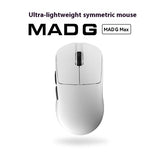 Madlions Mad G Max Kabellose Maus 8k Paw3395 43g Ultraleichte Dual-Mode-Gaming- und Büromaus 